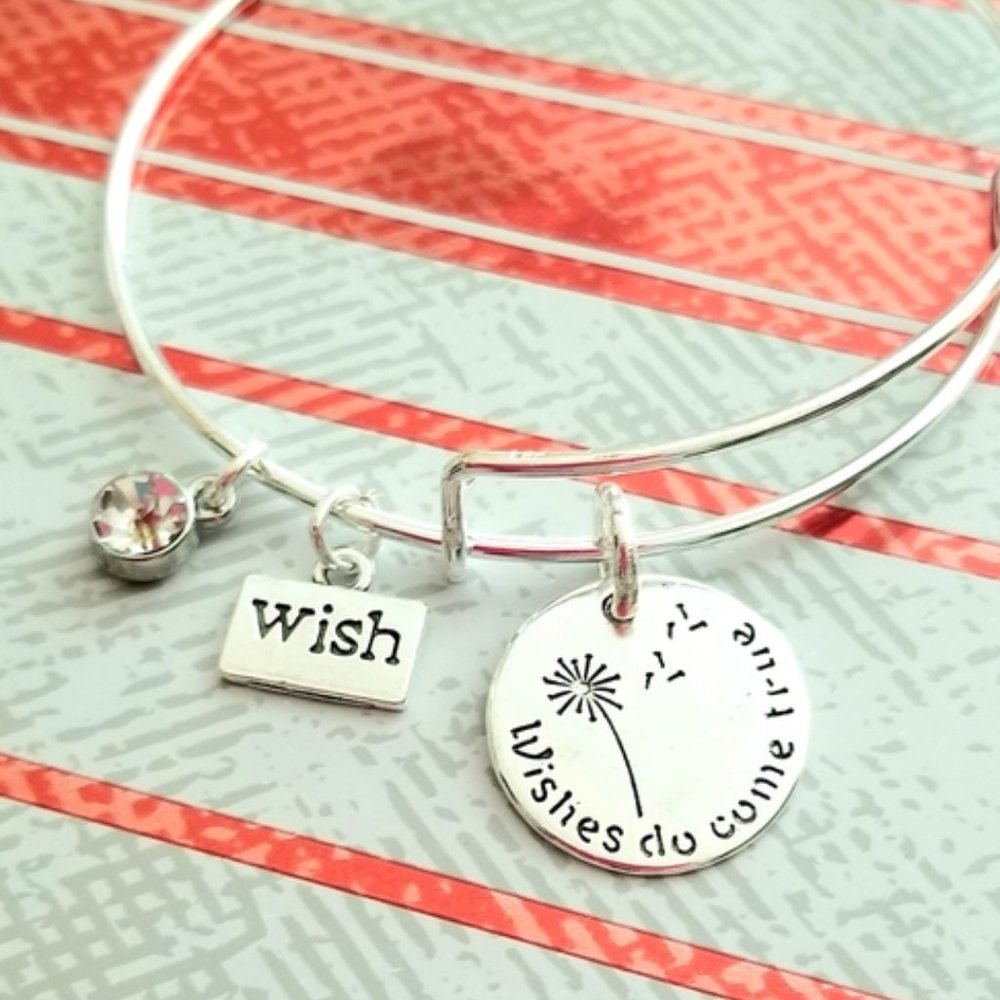 Wishes Do Come True Charm Bracelet Women's Jewelry Teen Bracelet Wedding Gift